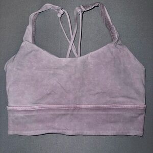 •Lululemon sports bra 
•pink/ washed look 
•size 6